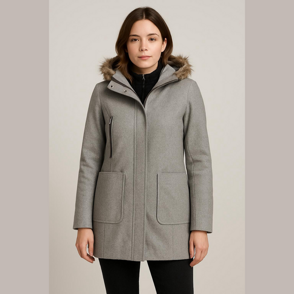 London Fog Jackets & Blazers - Great London Fog Zip Up Coat With Hood